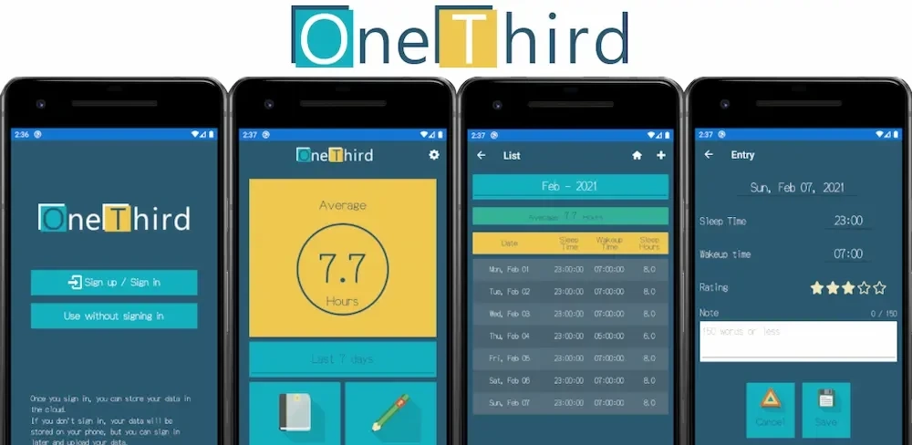 img of 個人開発スマホアプリ更新「OneThird」を更新した
