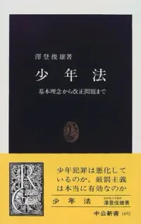 img of 『少年法―基本理念から改正問題まで』澤登俊雄【あらすじ・感想】